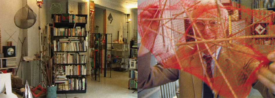 Nello studio con Munari