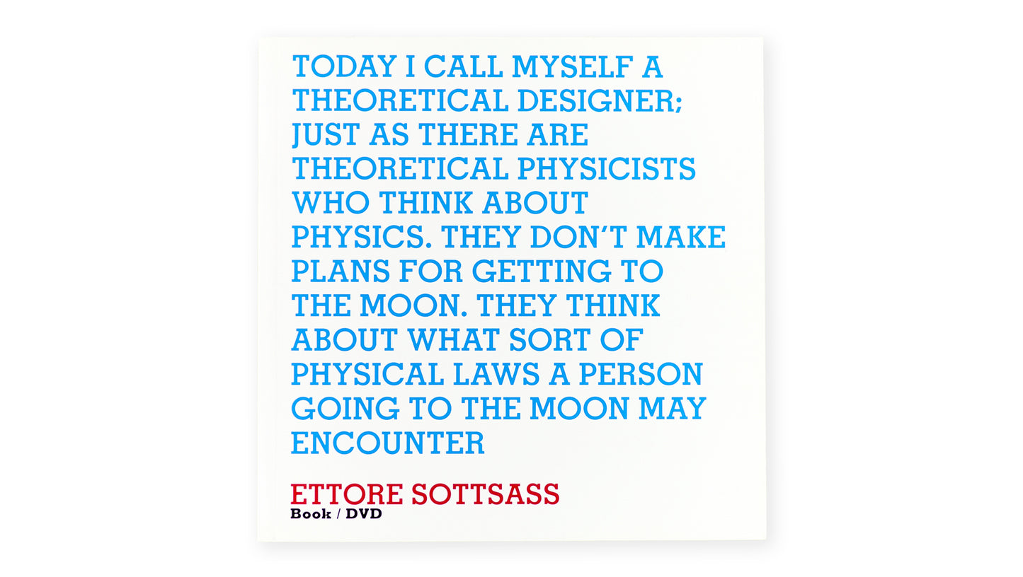 Design interviews 4 Ettore Sottsass