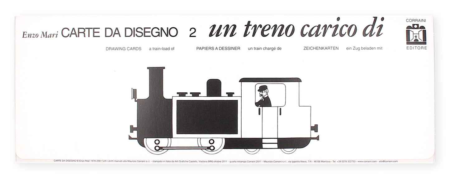 Carte da disegno 2. Un treno carico di