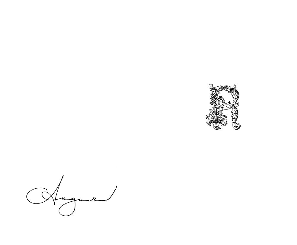 Contanti affettuosissimi auguri