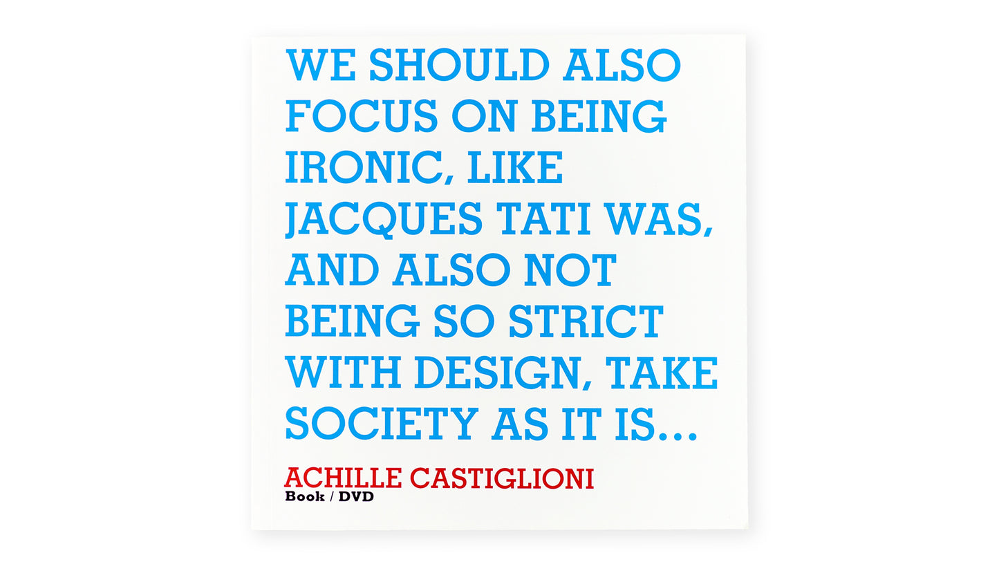 Design interviews 1 Achille Castiglioni