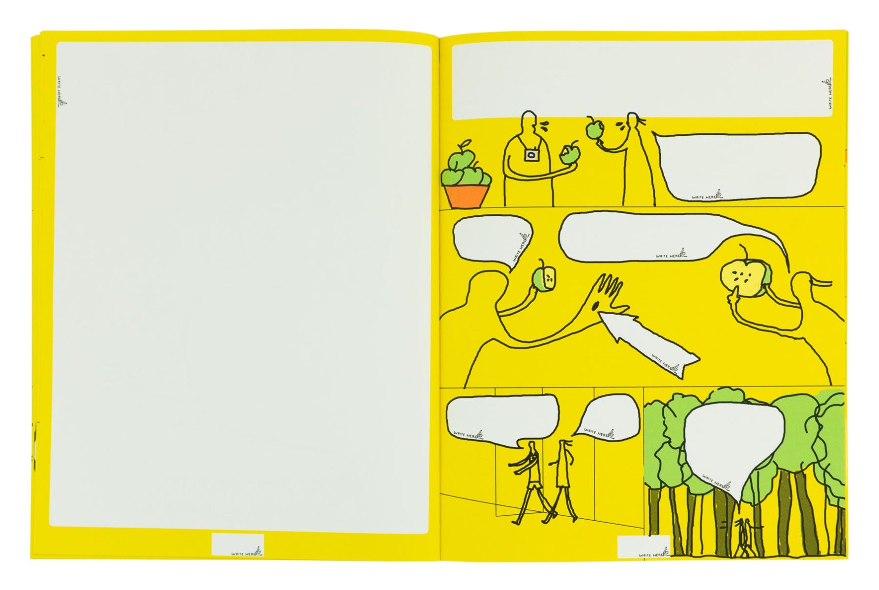 Blank book