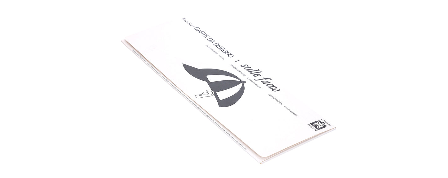 Carte da disegno 1. Sulle facce