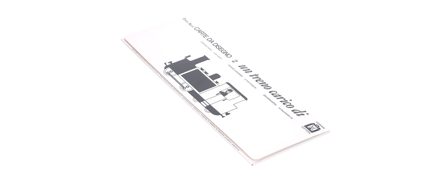 Carte da disegno 2. Un treno carico di