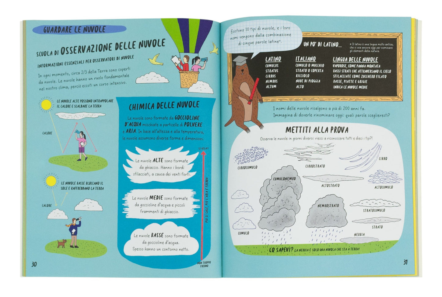 Il libro su clima e tempo per bambine e bambini curiosi
