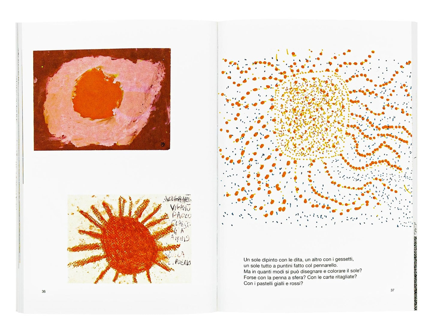 Disegnare il sole