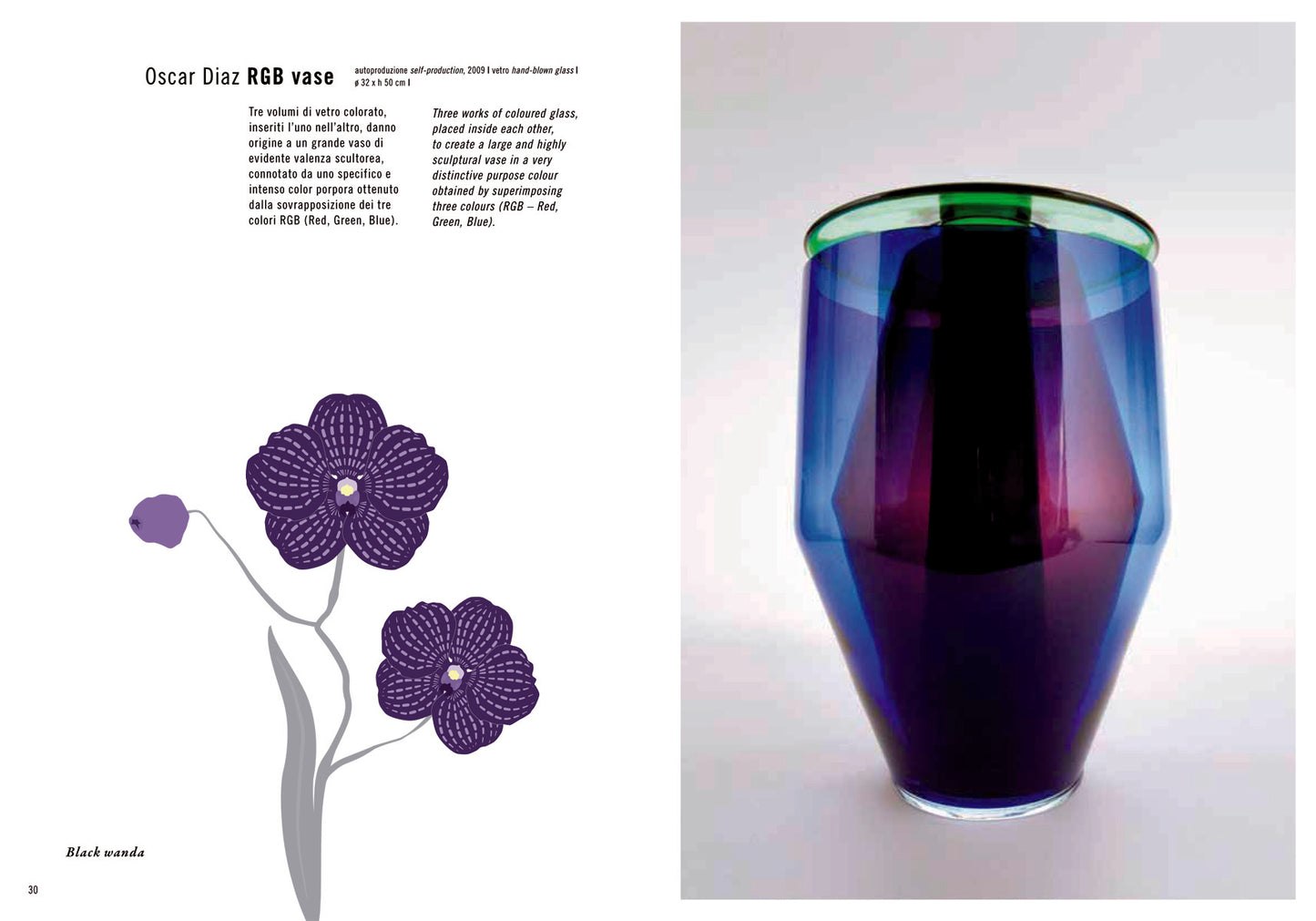 Di vaso in fiore