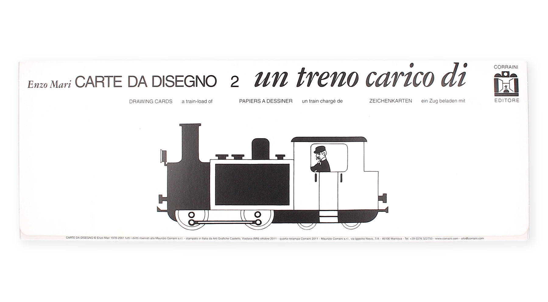 Carte da disegno 2. Un treno carico di