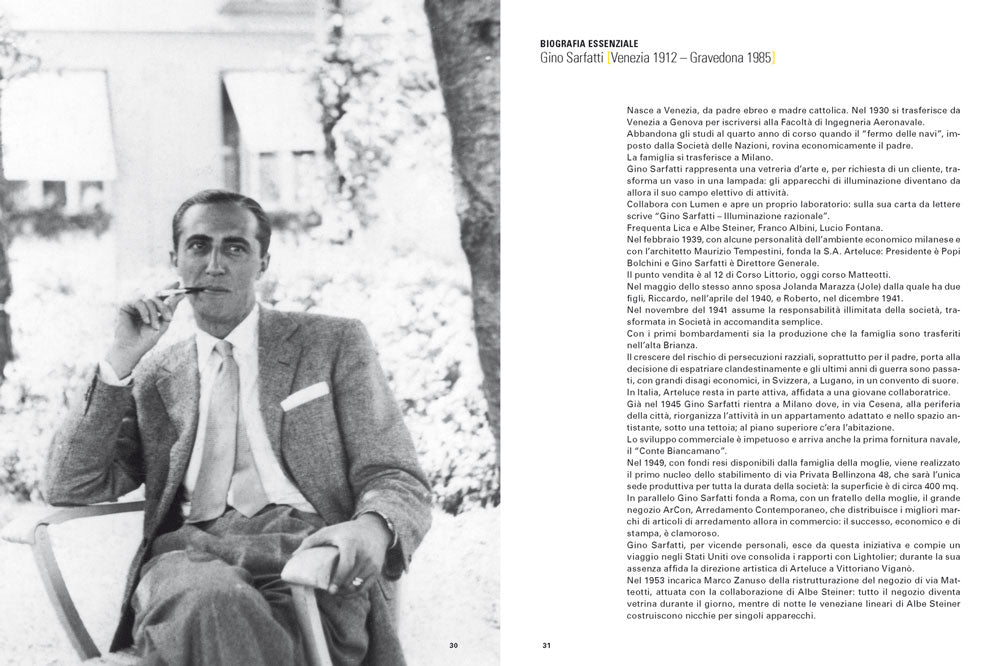 Gino Sarfatti. Il design della luce
