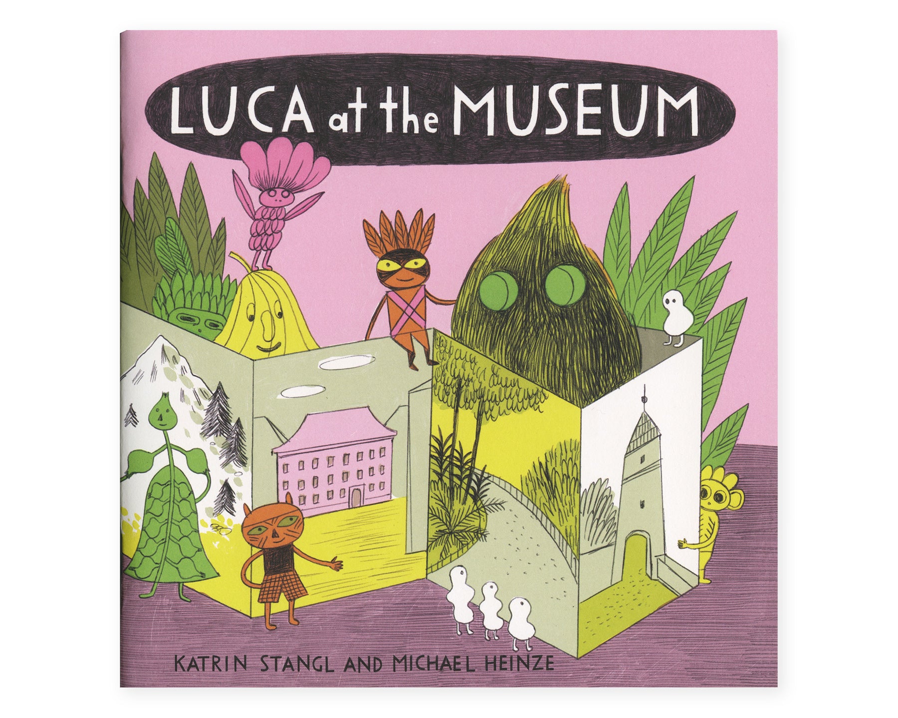 Luca at the museum