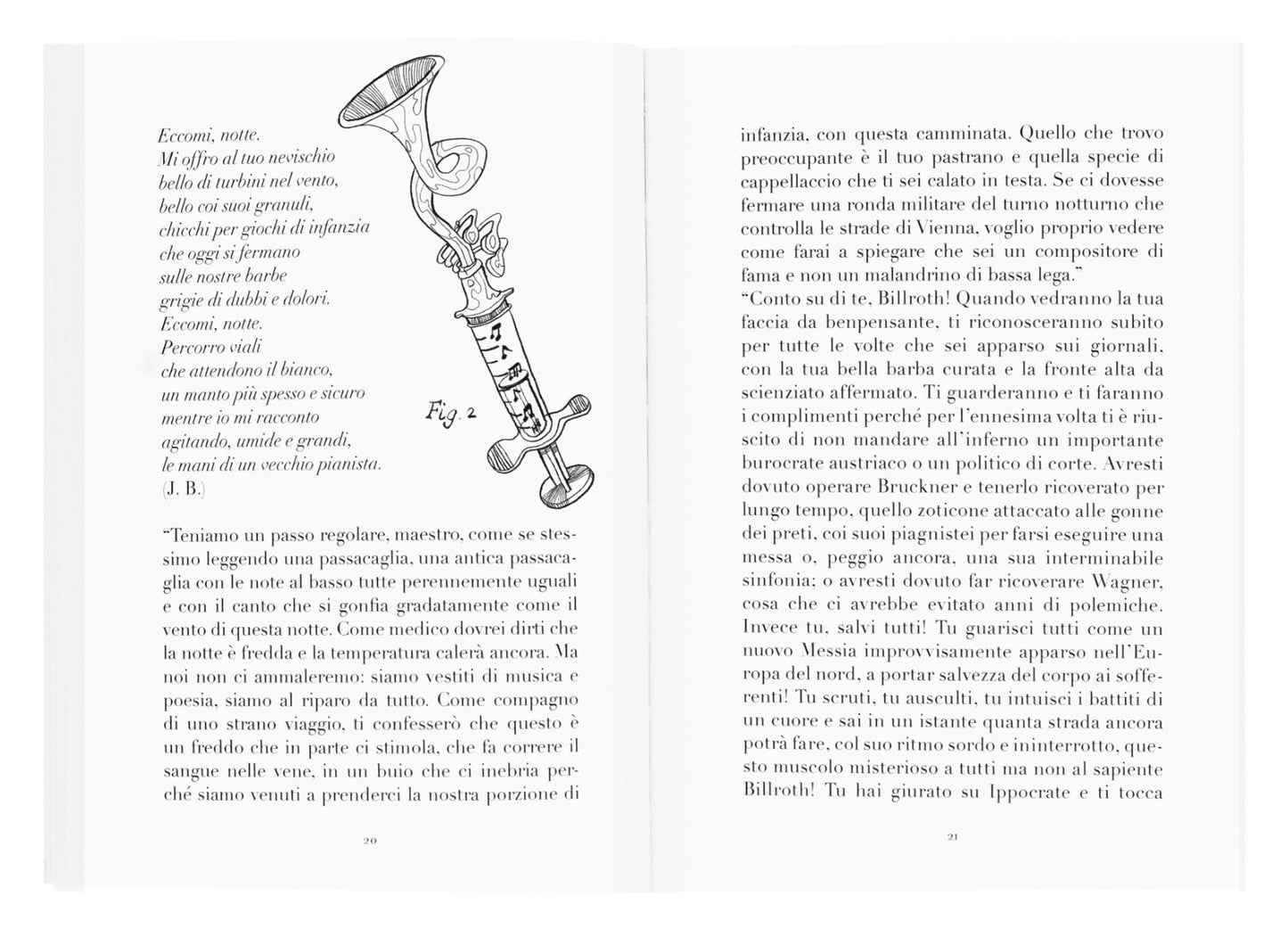 La bellezza del nevischio: a cena con Billroth e Brahms