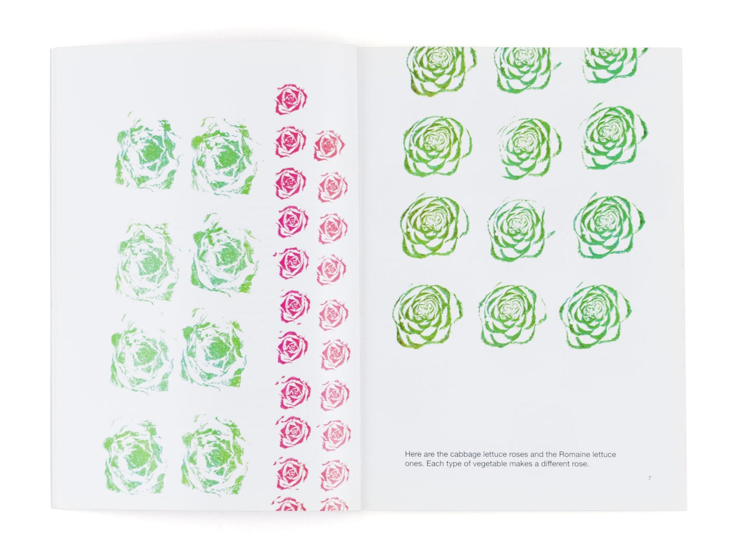 Roses in the salad
