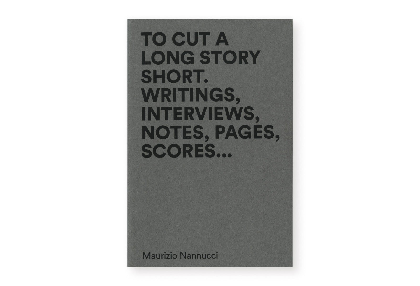 To cut a long story short.