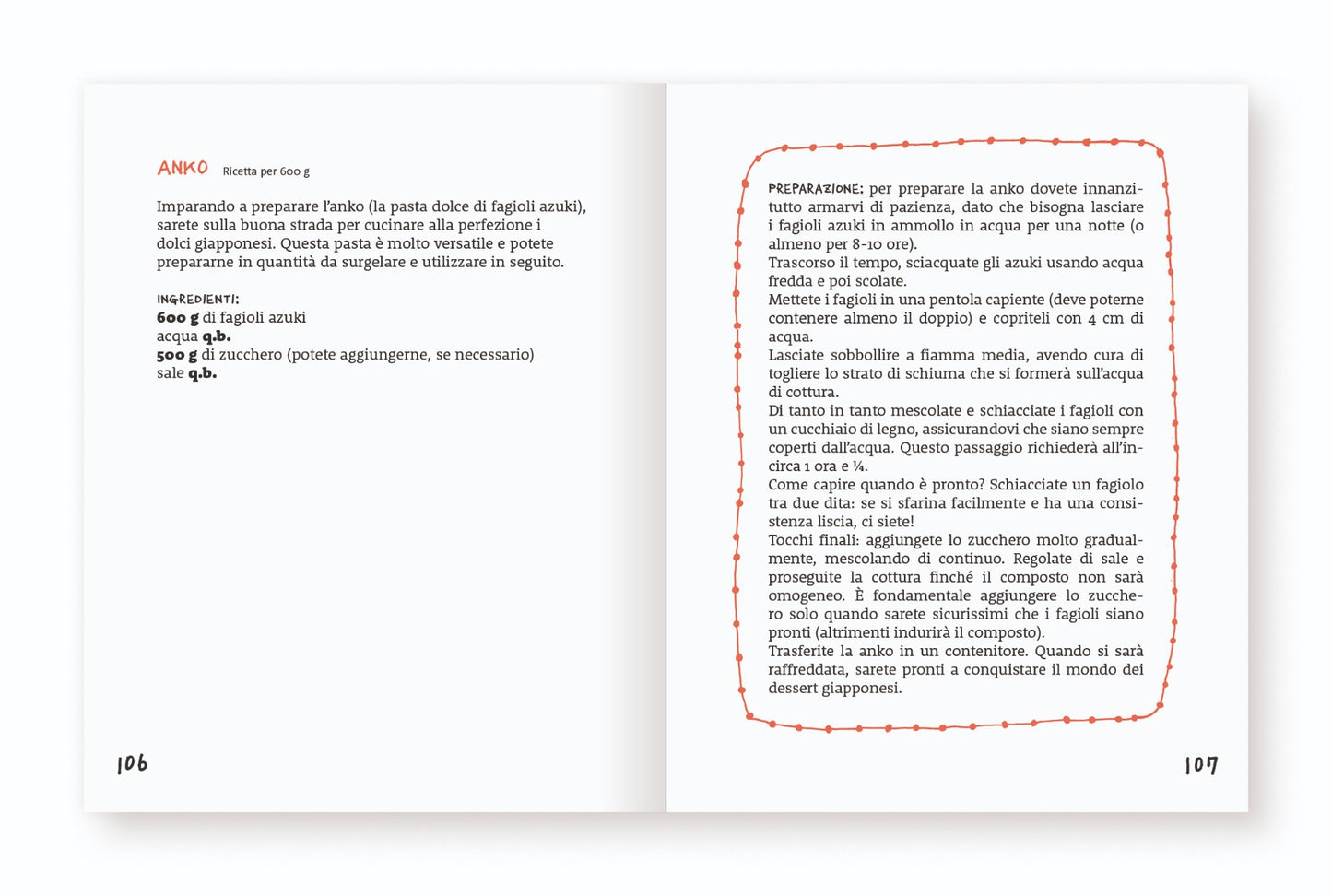 Il menu di Yocci