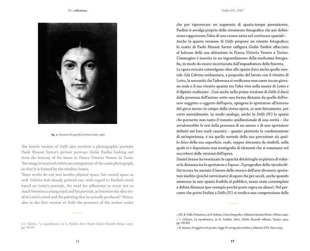 Giulio Paolini. Delfo (IV), 1997