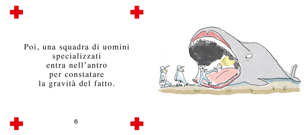 Respirazione bocca a bocca alla balena