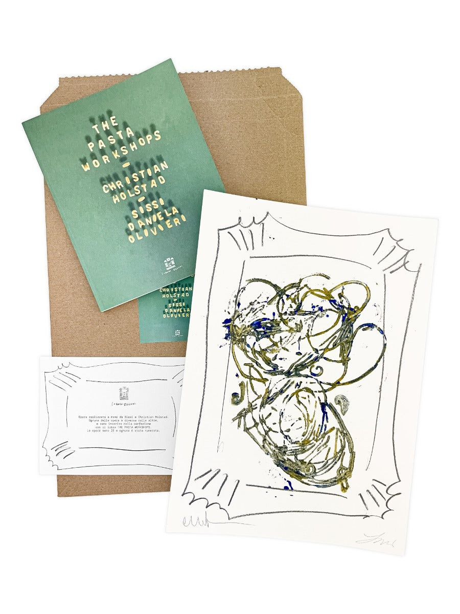 The Pasta Workshop - Libro con monotipo