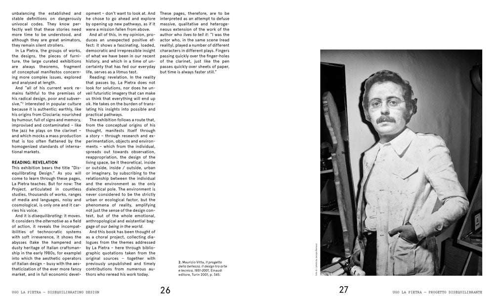 Ugo La Pietra. The Disequilibrating Project | Corraini Editions